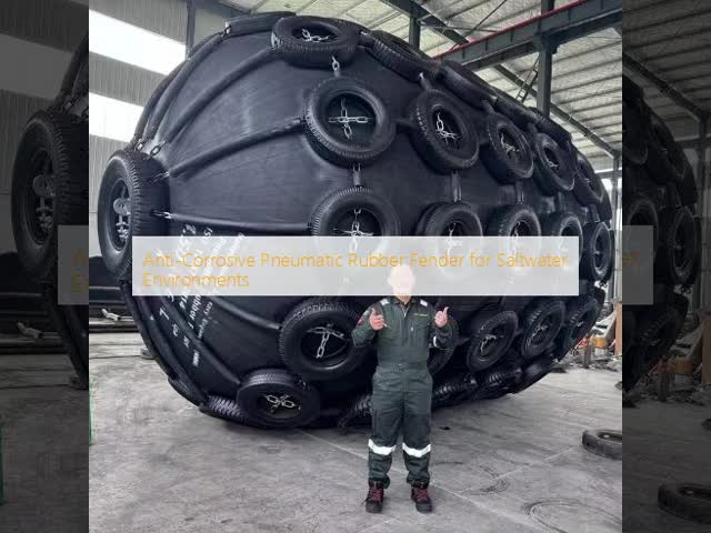 গুণ High Strength Pneumatic Rubber Fender Inflatable Design For Large Tankers Bulk Carriers Floating Marine কারখানা