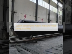 জাহাজের উত্তোলন ও ডকিংয়ের জন্য কাস্টমাইজড মেরিন রাবার এয়ারব্যাগ