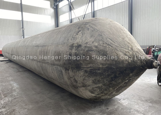 গুণ Heavy-Duty Marine Rubber Airbag with Synthetic Tire Cord Layers for 0.8-3 M Diameter and 4-25 M Length Ship Launching কারখানা