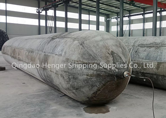 গুণ Durable Marine Rubber Airbag with 0.8-3 M Diameter and 4-25 M Length for Ship Launching and Salvaging কারখানা
