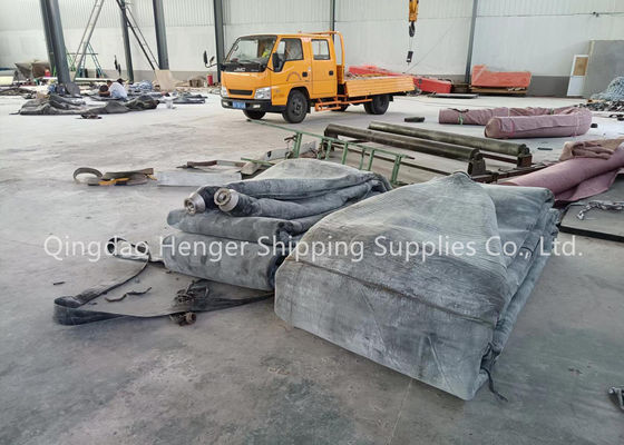 গুণ Shipping Launching Inflatable Rubber Airbag For Vessel কারখানা