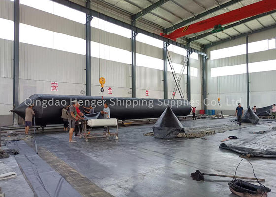 গুণ BV Certified Marine Rubber Airbag and Pneumatic Rubber Fender with 4-25m Length and 6-8 Years Useful Life কারখানা