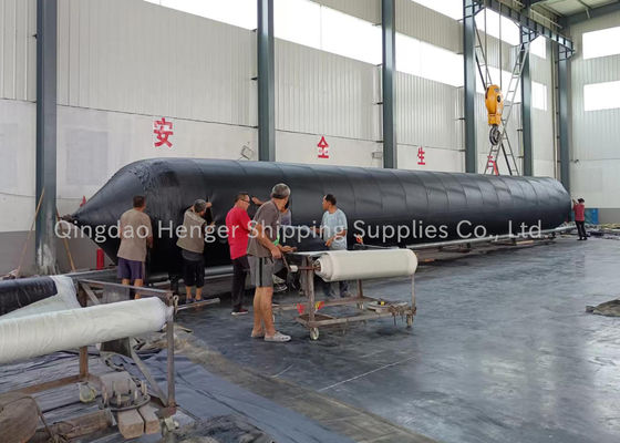 গুণ BV Certified Marine Rubber Airbag and Pneumatic Rubber Fender with 4-25m Length and 6-8 Years Useful Life কারখানা