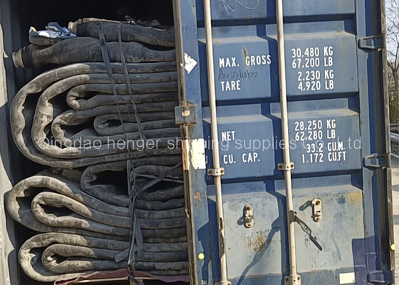 গুণ BV সার্টিফিকেট ইনফ্ল্যাটেবল মেরিন এয়ারব্যাগ 1.5X24M জাহাজ লঞ্চের জন্য কারখানা