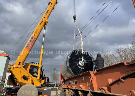 গুণ ডক সাসপেনশন ফোমের ভিতরে উচ্চ ঘনত্বের ফোম ভরা ফেন্ডার হালকা ওজন 2.5*4.1 মি কারখানা