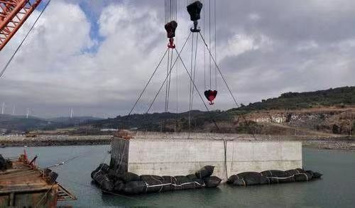 গুণ ব্ল্যাক মেরিন রাবার এয়ারব্যাগ লঞ্চ এবং উদ্ধারের জন্য কারখানা