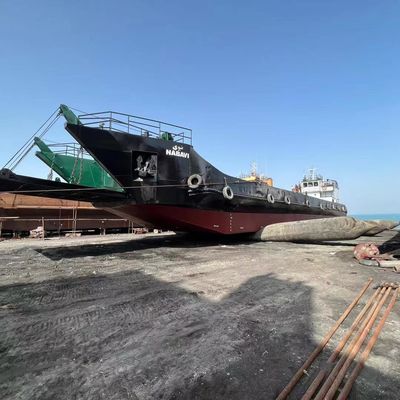 গুণ কালো রঙের রাবার স্যালভেজ মেরিন এয়ারব্যাগ BV সিসিএস এলআর সহ কারখানা