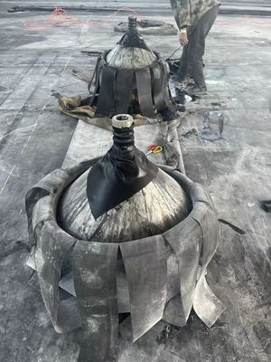 গুণ নৌকা উত্তোলন সামুদ্রিক রাবার এয়ারব্যাগ শক্তিশালী এবং টেকসই কারখানা