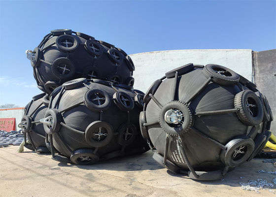 গুণ নিউমেটিক রাবার ফেন্ডার মিট ISO 17357 ব্যবহার করে সামুদ্রিক জাহাজ বোট কারখানা