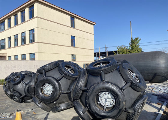 গুণ সামুদ্রিক ইয়োকোহামা প্রকারের বায়ুসংক্রান্ত রাবার ফ্লোটিং ফ্যান্ডার আইএসও 17357 কারখানা