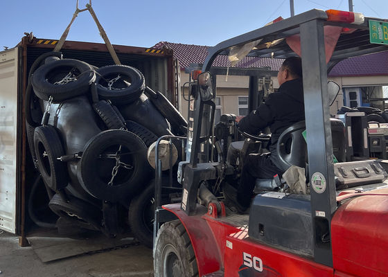 গুণ সামুদ্রিক রাবার ভাসমান বড় আকারের ডক জাহাজের বায়ুসংক্রান্ত ফেন্ডার কারখানা