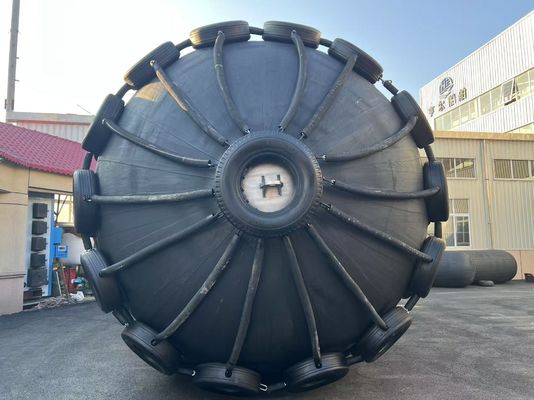 গুণ সামুদ্রিক প্রকল্পের জন্য কাস্টমাইজড 80Kpa চাপ রাবার fenders কারখানা