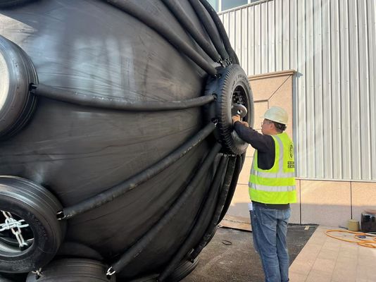 গুণ কাস্টমাইজড ইয়োকোহামা ফেন্ডার সুরক্ষা সিলিন্ডার ভাসমান কারখানা