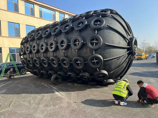 গুণ Rubber Pneumatic Marine Fender Protection for Pressure Situations কারখানা
