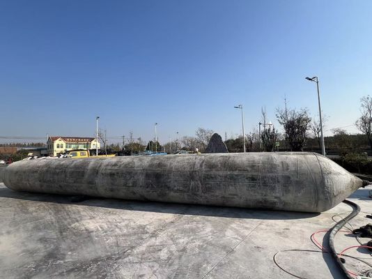 গুণ High Pressure Inflatable Marine Airbags For Ship Launching Lifting Delivering Durable Inflatable Support Systems কারখানা