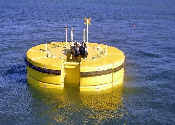 গুণ ইভা PE উপাদান সামুদ্রিক মুরিং Buoy একা - ভাল জারা প্রতিরোধের সঙ্গে Floater কারখানা