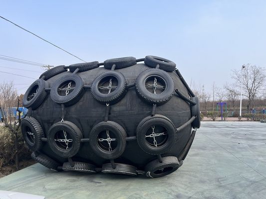 গুণ অভ্যন্তরীণ চাপ ৫০/৮০ কেপিএ বায়ুসংক্রান্ত সামুদ্রিক ফেন্ডার প্রাথমিক চাপ ৫০ কেপিএ ডিফ্লেকশন ৬০% কারখানা