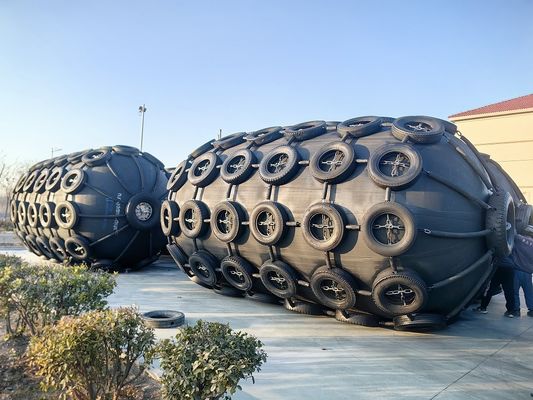 গুণ চেইন টায়ার নেট সহ 50Kpa 80Kpa রাবার ফেন্ডার কারখানা