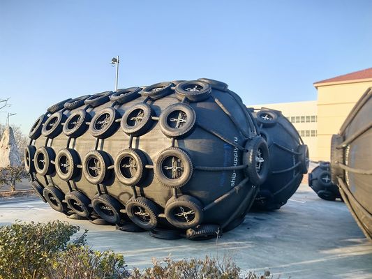 গুণ টায়ার চেইন নেট প্রতিরক্ষামূলক হাতা এবং 0.25-0.3MPa ফাটল চাপ সঙ্গে রাবার বায়ুসংক্রান্ত নৌকা Fender কারখানা