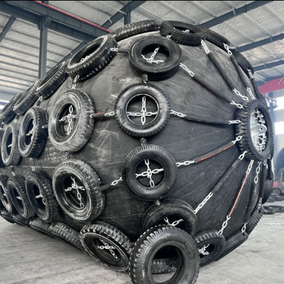 গুণ 50Kpa / 80Kpa নিউম্যাটিক রাবার ফেন্ডার ইয়োকোহামা টাইপ কারখানা