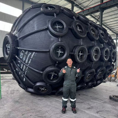 গুণ Bv সার্টিফিকেট সহ রবার ০.৫x১ মিটার ইয়োকোহামা টাইপ ফেন্ডার কারখানা