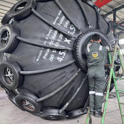 গুণ লবণাক্ত জলের পরিবেশের জন্য অ্যান্টি-কোরোসিভ নিউমেটিক রাবার ফেন্ডার কারখানা