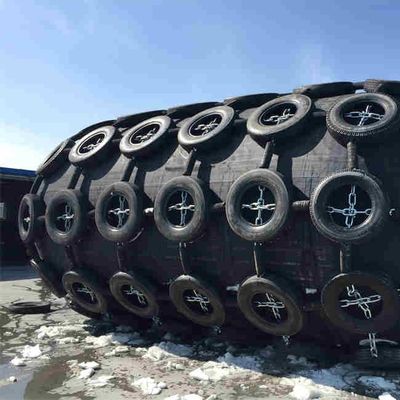 গুণ ISO17357 নিউম্যাটিক রাবার ফেন্ডার ২.০x৩.৫মি মেরিন গ্রেড কারখানা