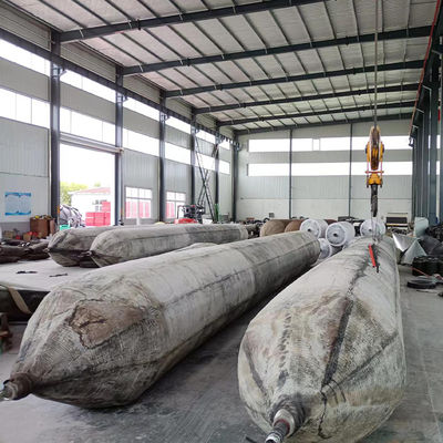 গুণ জাহাজ উৎক্ষেপণের জন্য হেঙ্গার মেরিন রাবার এয়ারব্যাগ আইএসও ১৪৪০৯ স্ট্যান্ডার্ড কারখানা