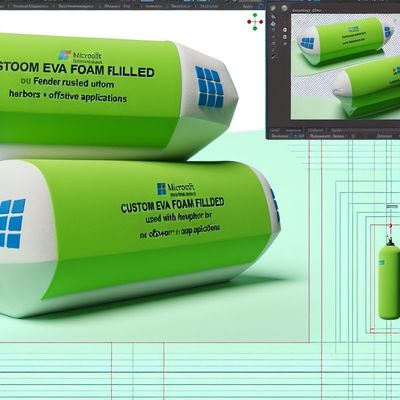 গুণ বন্দর এবং অফশোর ব্যবহারের জন্য কাস্টম ইভিএ ফোম ভরা ফ্যান্ডার কারখানা