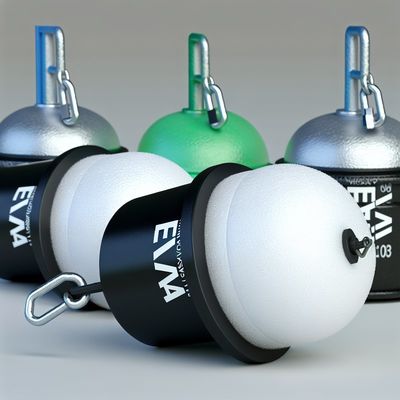 গুণ ইভিএ ভরাট কাস্টম আকার এবং রং সঙ্গে ইস্পাত মোরিং বোয় কারখানা