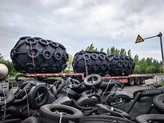 গুণ নৌকা সুরক্ষার জন্য BV স্ট্যান্ডার্ড সার্টিফিকেশন সহ হেঙ্গার ইয়োকোহামা টাইপ নিউমেটিক রাবার ফেন্ডার কারখানা