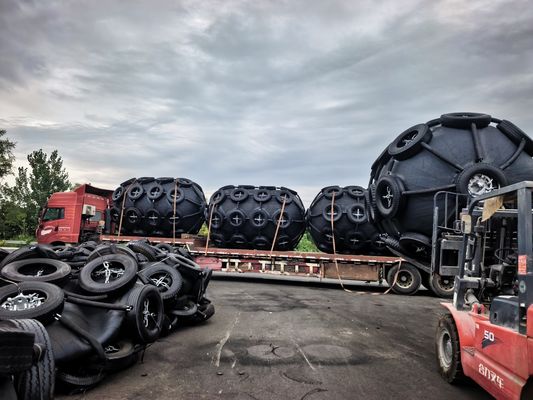 গুণ BV সিসিএস সার্টিফিকেশন সহ 500mm x 1000mm বায়ুসংক্রান্ত রাবার Fender কারখানা