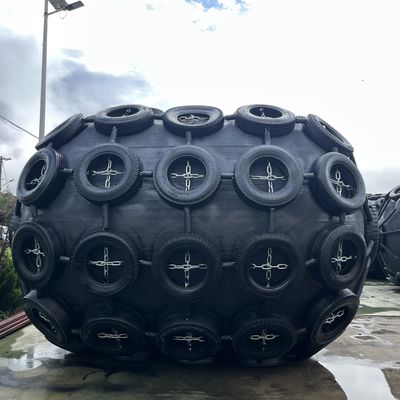 গুণ চেইন টায়ার নেট 50 কেপিএ 80 কেপিএ রাবার ফেন্ডার বাণিজ্যিক শিপিং এবং ডকিং সুবিধাদির জন্য আদর্শ কারখানা