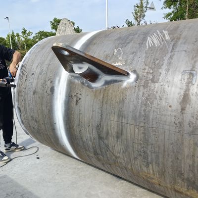 গুণ সামুদ্রিক অফশোর অ্যাপ্লিকেশনের জন্য বৃহৎ-ব্যাসার্ধের ইস্পাত ভাসমান নোঙর বয় কারখানা