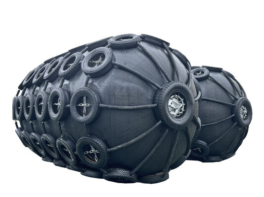 গুণ নেট টাইপ নিউমেটিক রাবার ফেন্ডার ব্যাস 0.5m থেকে 4.5m পর্যন্ত মেরিন ফেন্ডার সিস্টেম যা শ্রেষ্ঠ ডক সুরক্ষা প্রদানের জন্য ডিজাইন করা হয়েছে কারখানা