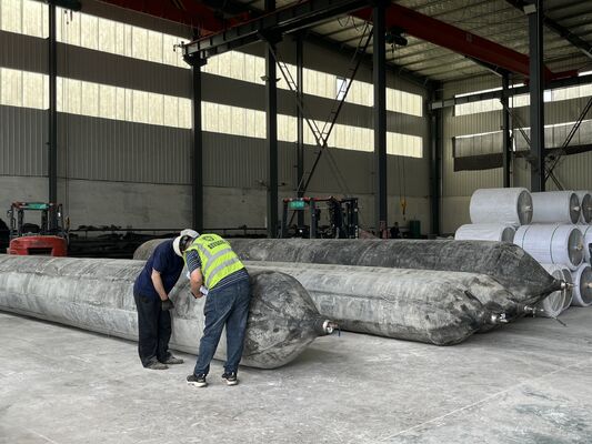 গুণ Marine Rubber Airbag with Rapid Inflation Manifold for Simultaneous Multi Unit Operation in 0.8-3 M Diameter কারখানা