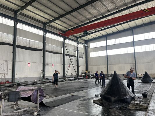গুণ Shipping Launching Inflatable Rubber Airbag For Vessel কারখানা