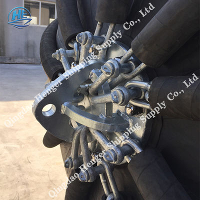 গুণ 0.05MPa / 0.08MPa সুরক্ষার জন্য শিপ ডকিং এবং মেরিন বায়ুমেটিক রাবার ফেন্ডার কারখানা