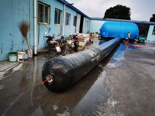 গুণ 0.20 এমপিএ নাইলন রাবার এয়ার ভর্তি শিপ এয়ারব্যাগগুলি ISO17357 চালু করছে কারখানা