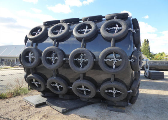 গুণ Low Maintenance Required UV Resistant And Corrosion Resistant Foam Filled Fender with High Energy Absorption Capacity for Marine Floating Fender কারখানা