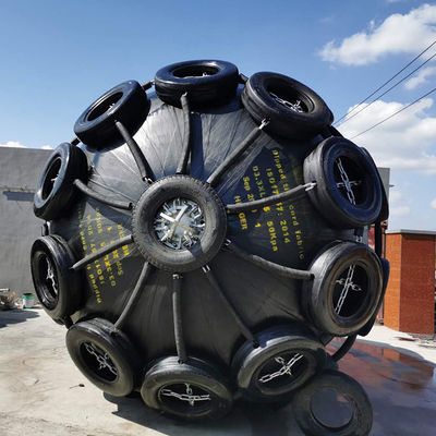 গুণ আইএসও 17357 স্ট্যান্ডার্ড বায়ুসংক্রান্ত রাবার ফেন্ডার স্লিংয়ের ধরণ যোকোহামা ফেন্ডার কারখানা