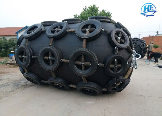 গুণ 50KPa / 80Kpa আইএসও 17357 শংসাপত্রযুক্ত বায়ুসংক্রান্ত রাবার ফেন্ডারগুলি যোকোহামার প্রকার কারখানা