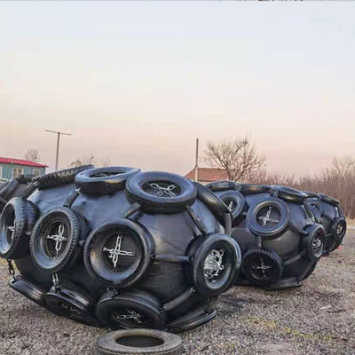 গুণ কাস্টমাইজড নিউম্যাটিক রাবার ফেন্ডার 0.3-4.8 এম উপলব্ধ আকার এবং 50kpa & 80kpa চাপ জাহাজের ফেন্ডার অ্যাপ্লিকেশনগুলির জন্য কারখানা