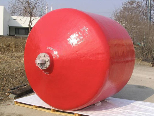 গুণ High Energy Absorption Capacity Foam Filled Fender with Hot Dip Galvanized Flange and 10 Years Using Life for Marine and Dock Protection কারখানা