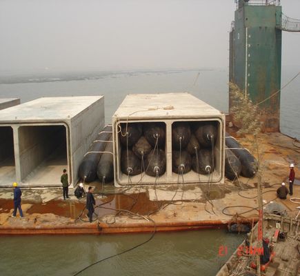 গুণ মেরিন হেভি লিফটিং এয়ারব্যাগস ড্রাই ড্রক লঞ্চিং লিফটিং শিপ এবং মেরিন এয়ারব্যাগ কারখানা