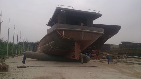 গুণ 250T/M মেরিন স্যালভেজ এয়ারব্যাগ জাহাজ চালু এবং এয়ারব্যাগ উত্তোলন কারখানা