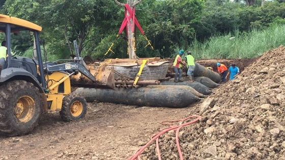 গুণ 18mtr জাহাজ লঞ্চিং এয়ারব্যাগ উচ্চ চাপের ভেসেল মেরিন এয়ারব্যাগ কারখানা