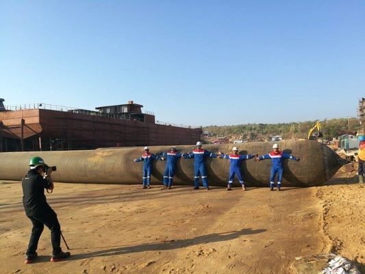 গুণ 16 মি মেরিন রাবার এয়ারব্যাগ বোট লিফট মেরিন স্যালভেজ এয়ারব্যাগ কারখানা