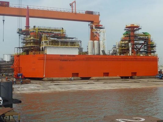 গুণ 16 মি মেরিন রাবার এয়ারব্যাগ বোট লিফট মেরিন স্যালভেজ এয়ারব্যাগ কারখানা