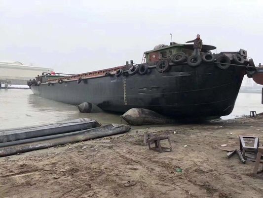 গুণ ISO14409 ভারী উত্তোলন জাহাজ লঞ্চিং এয়ারব্যাগ 7 স্তর 1.5*15m কারখানা